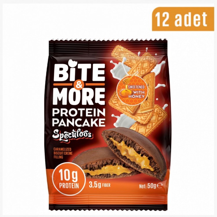 BİTE MORE PROTEİN PANCAKE (50 GR) - 12 ADET PANKEK