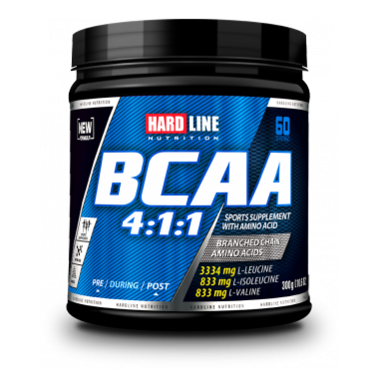 Hardline BCAA 4:1:1 Aromasız 300 Gr