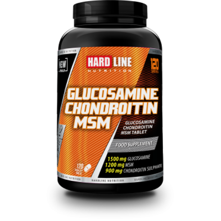 Hardline Glucosamine Chondroitin Msm 120 Tablet