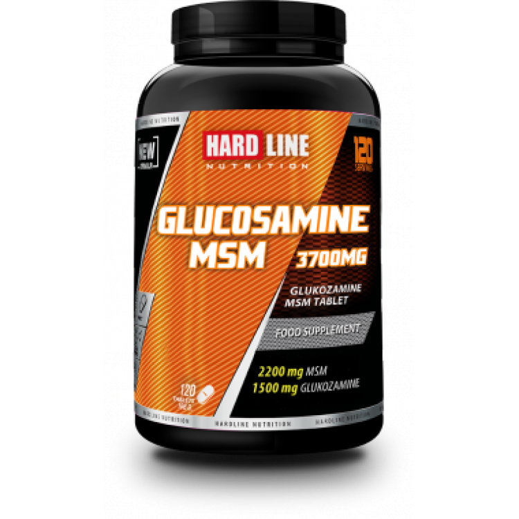 Hardline Glucosamine Msm 120 Tablet