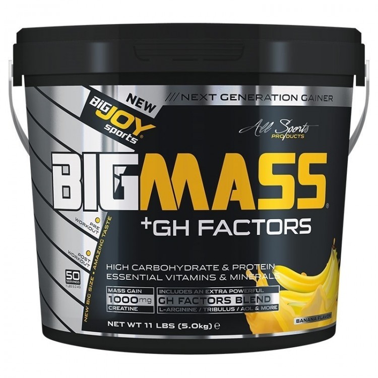 Bigjoy Bigmass GH Factor Gainer 5000 Gr