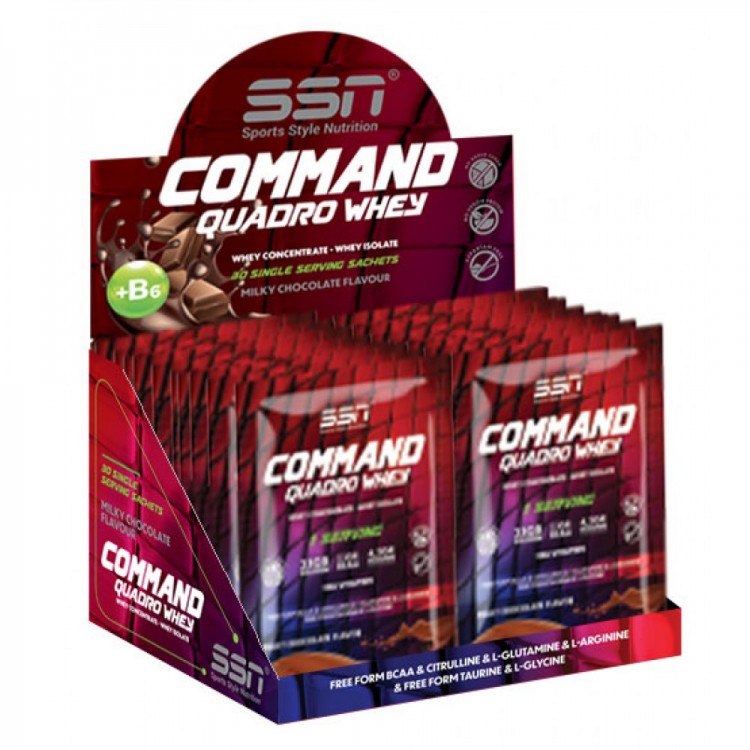 SSN Sports Style Nutrition Command Quadro Whey Protein 30 x 30 gr Protein Tozu