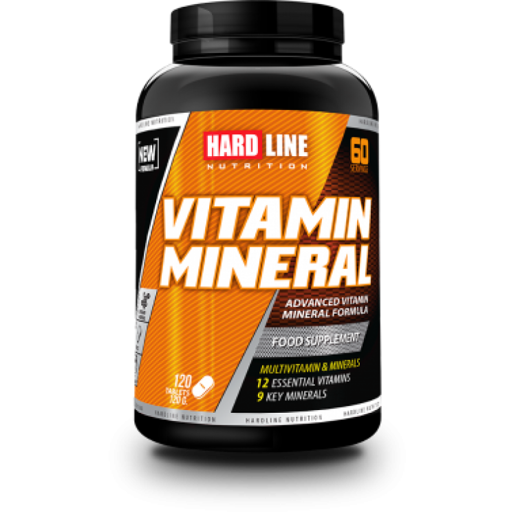 Hardline Vitamin Mineral 120 Tablet