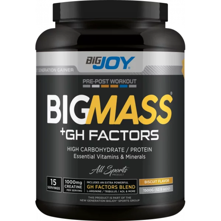 Bigjoy Bigmass GH Factor Gainer 15000 Gr